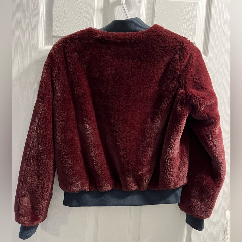 Guess Jolene faux-fur bomber jacket - Picture 2 of 4